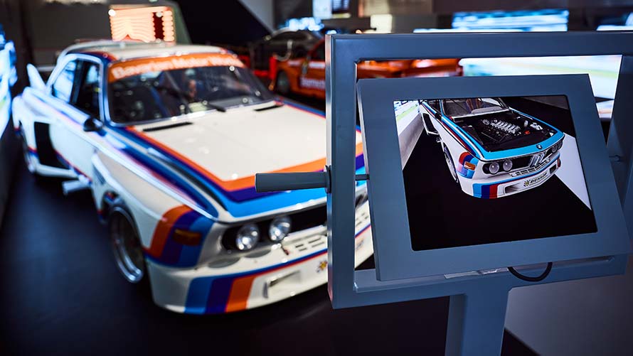 THE HOUSE OF MOTOR SPORT EXHIBITION IN THE BMW MUSEUM