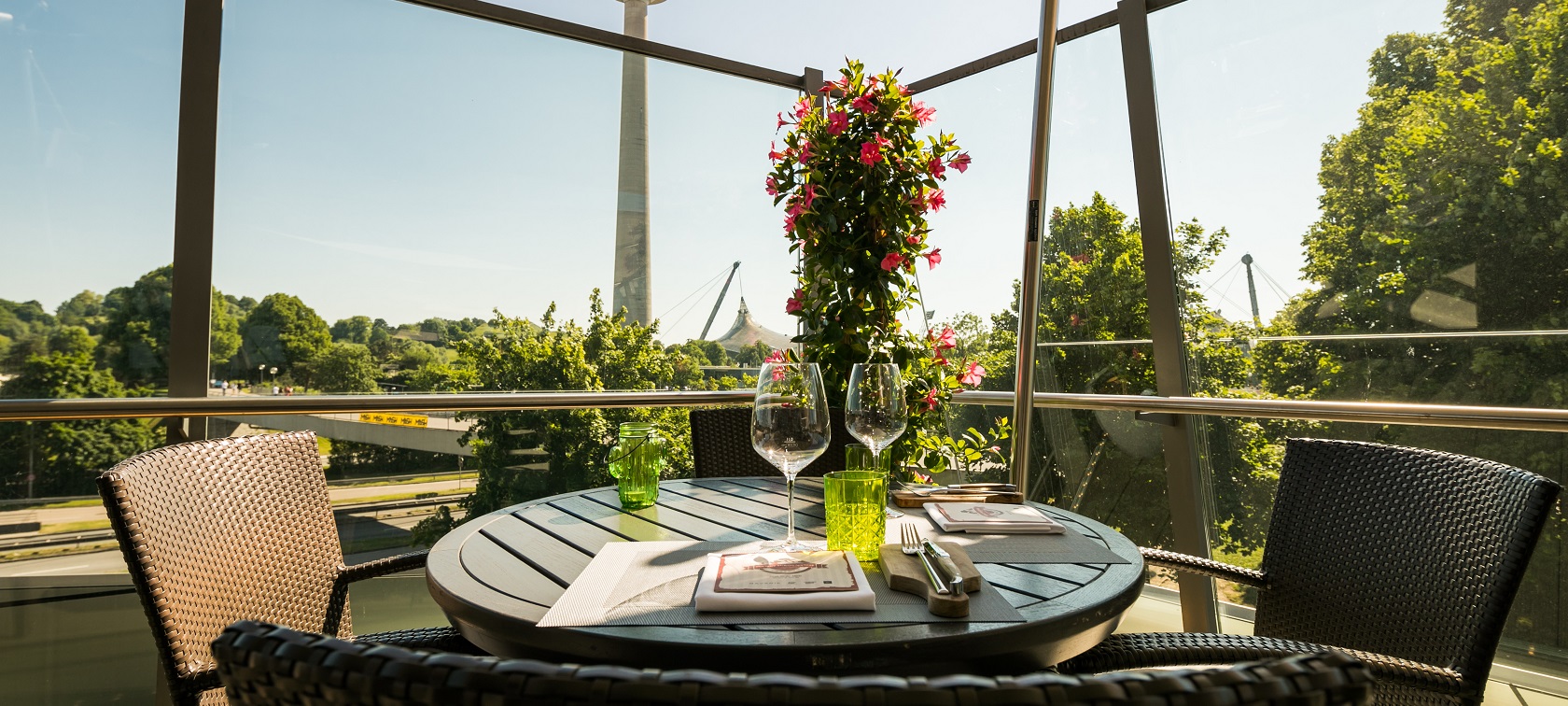 restaurant in the bmw welt 